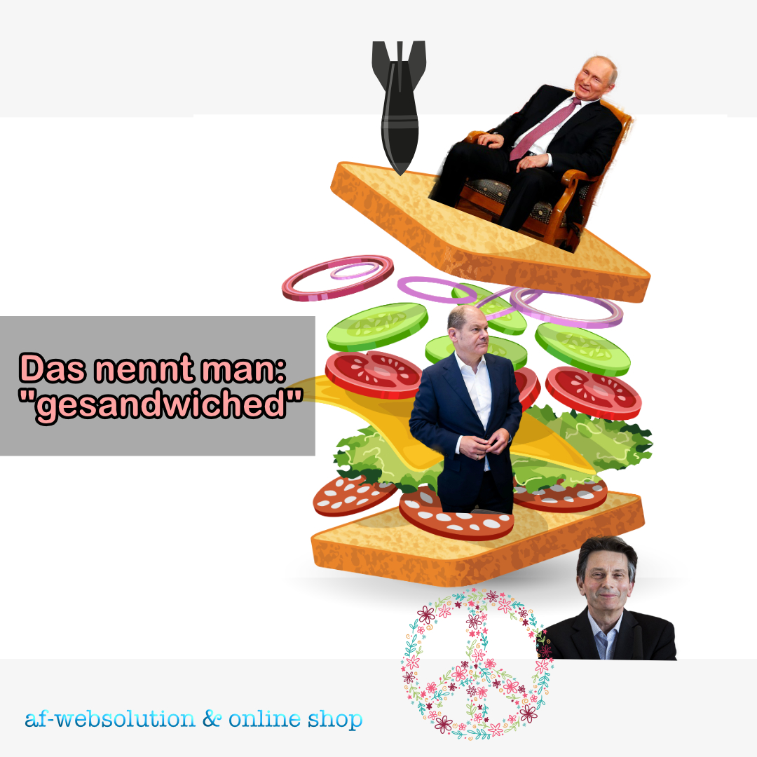 You are currently viewing Der deutsche Kanzler – mitten im Sandwich