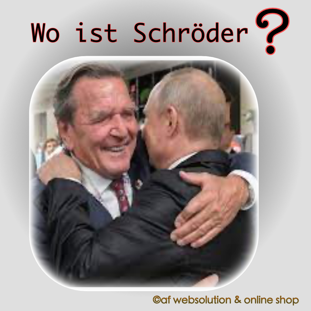 Read more about the article Wo ist Schröder?